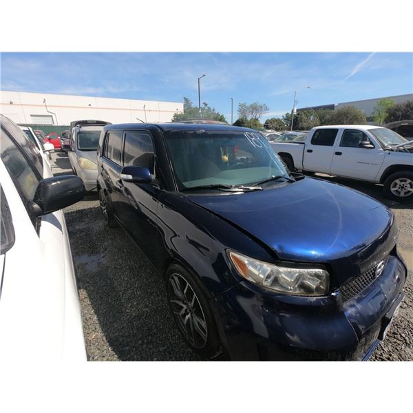 TOYOTA SCION XB 2008 SALV T/DONATION