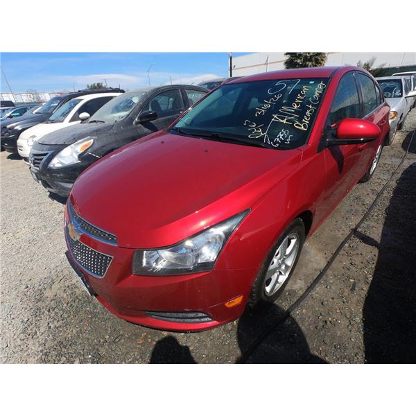 CHEVY CRUZE 2013 T-DONATION