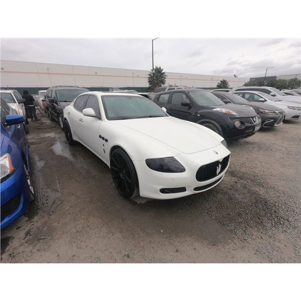 MASERATI QUATTROPORTE 2011 ADT-SALV