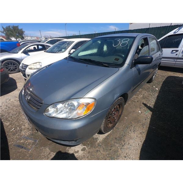 TOYOTA COROLLA 2003 T-DONATION