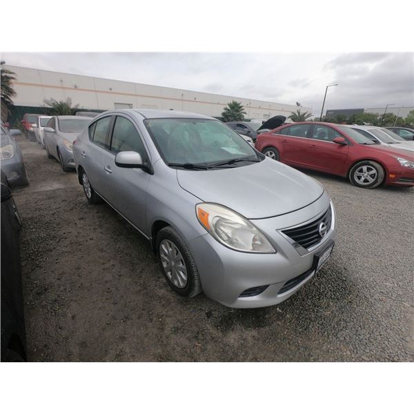 NISSAN VERSA 2012 ADT/EXP-ONLY