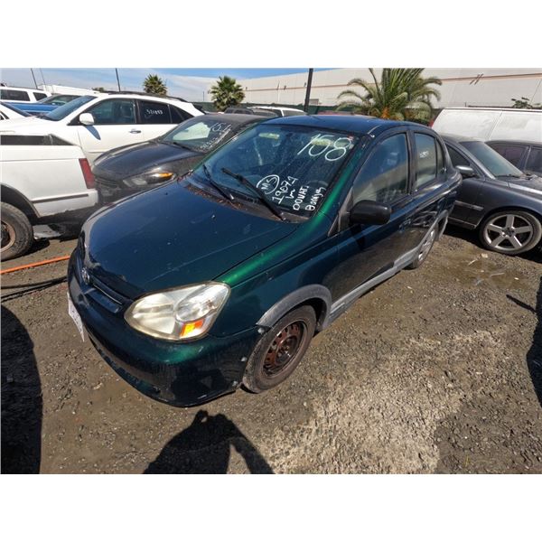 TOYOTA ECHO 2003 T-DONATION