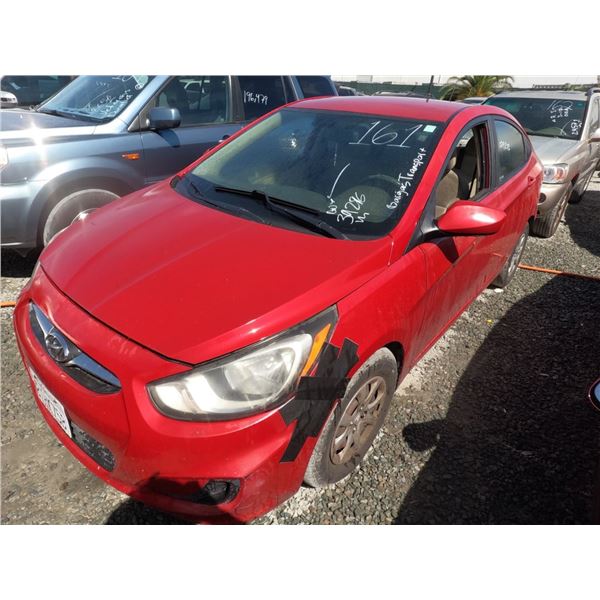 HYUNDAI ACCENT 2012 ADT-DONATION