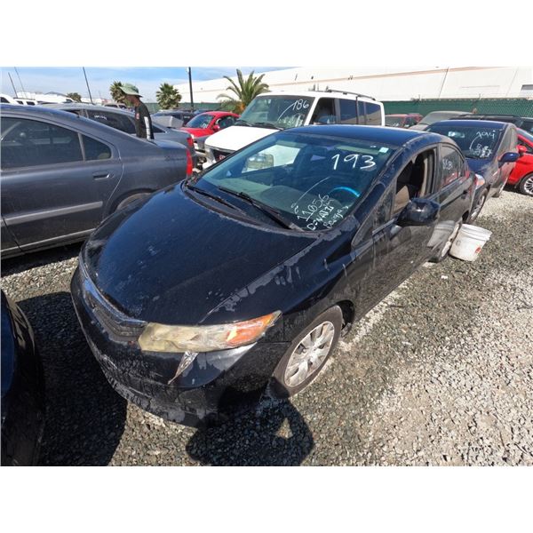 HONDA CIVIC 2012 T-DONATION