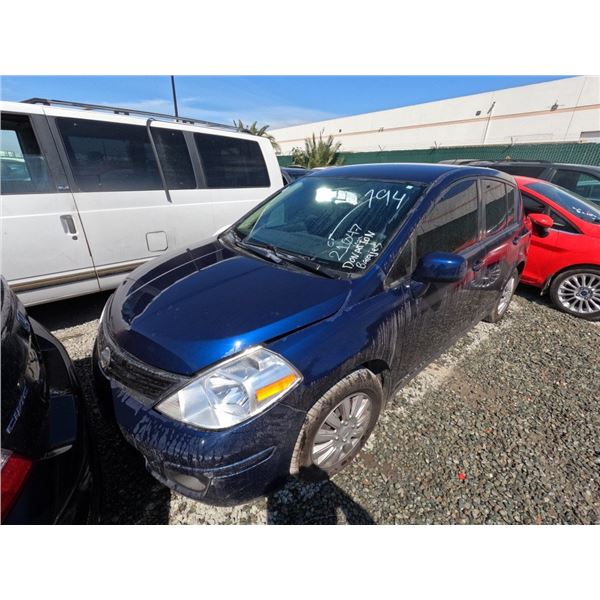 NISSAN VERSA 2012 T-DONATION