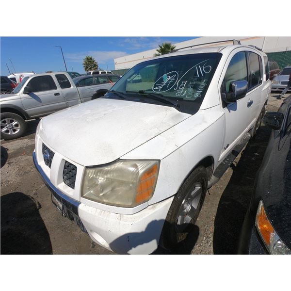 NISSAN ARMADA 2005 T-DONATION