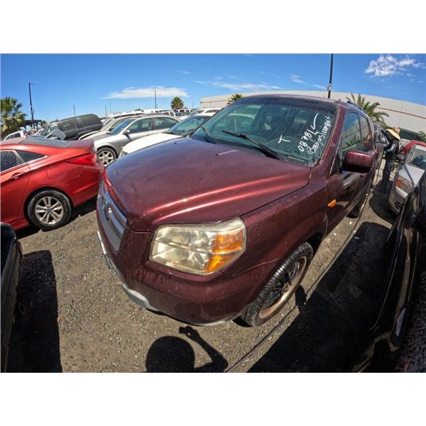 HONDA PILOT 2008 T-DONATION