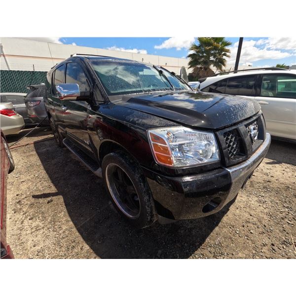 NISSAN ARMADA 2006 T-DONATION