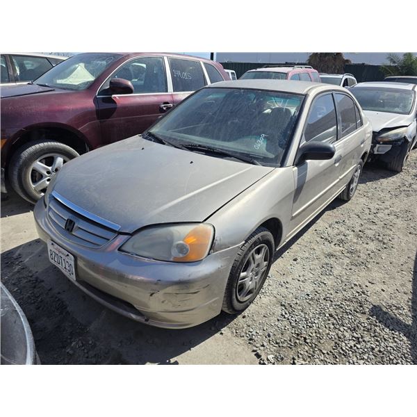 HONDA CIVIC 2001 T