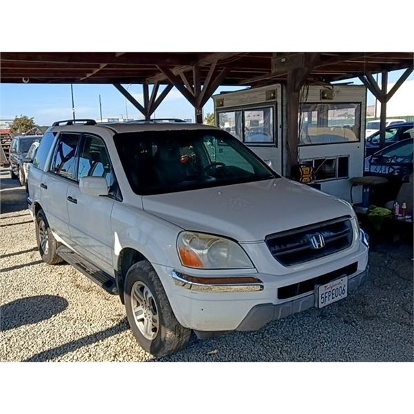 HONDA PILOT 2004 T-2 DAYS