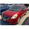 Image 2 : NISSAN VERSA 2012 SALV/T
