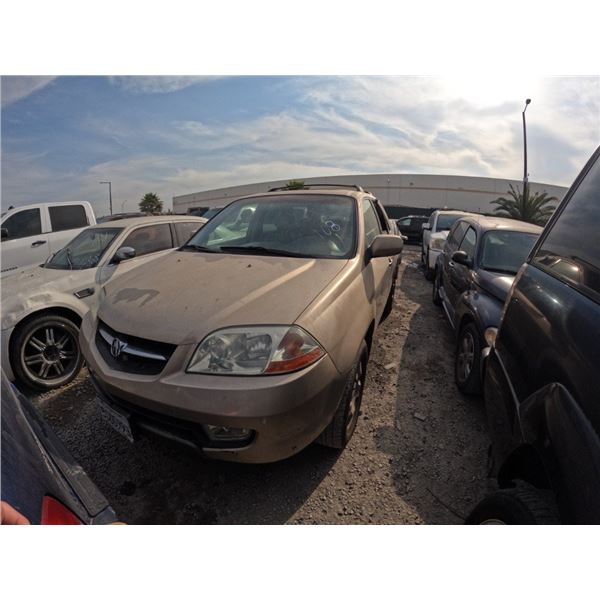 ACURA MDX 2001 ADT