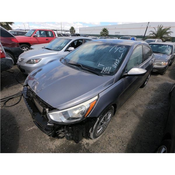 HYUNDAI ACCENT 2016 T-DONATION