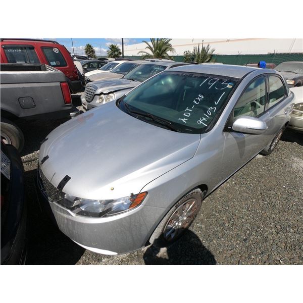 KIA FORTE 2012 ADT/DON/EXPORT