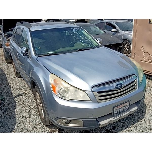 SUBARU OUTBACK 2012 T-DONATION