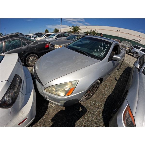 HONDA ACCORD 2005 SALV T/DONATION