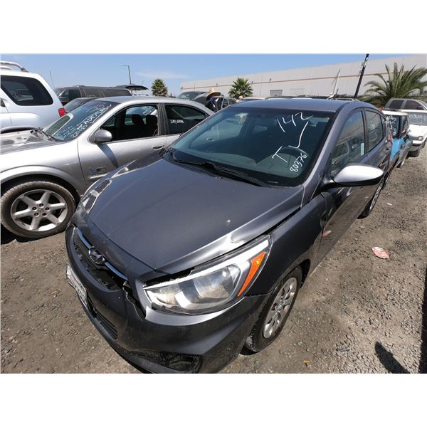 HYUNDAI ACCENT 2016 T-DONATION