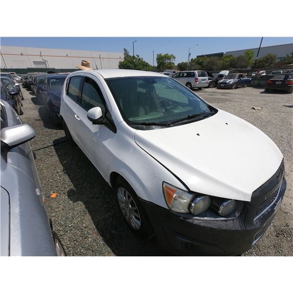 CHEVY SONIC 2013 T-DONATION