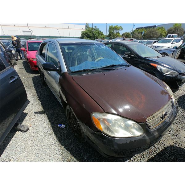 TOYOTA COROLLA 2004 T-DONATION