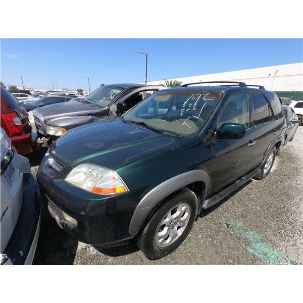 ACURA MDX 2001 T-DONATION