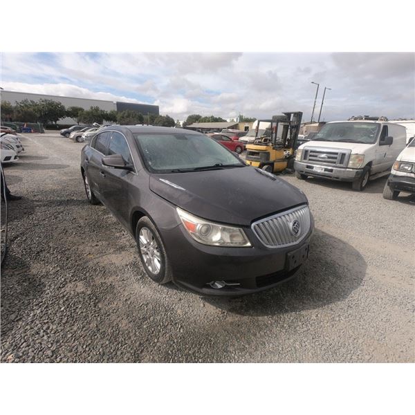 BUICK LACROSSE 2012 T/EXPORT ONLY