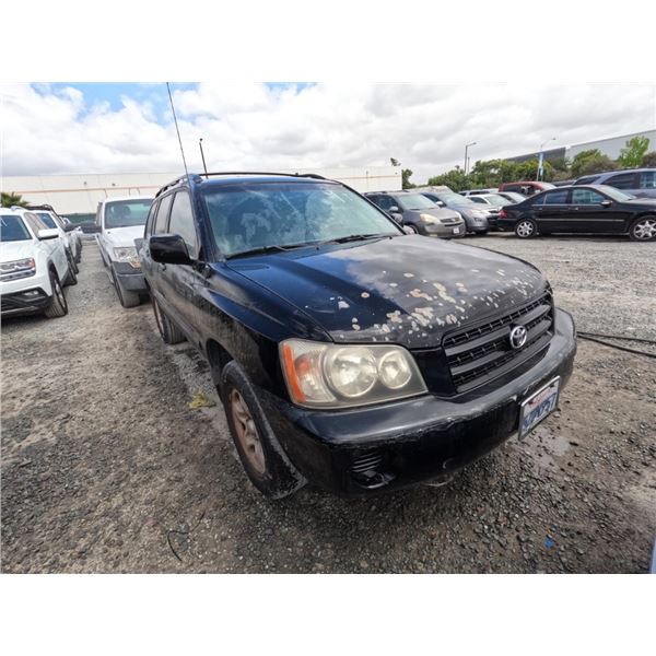 TOYOTA HIGHLANDER 2002 T-DONATION
