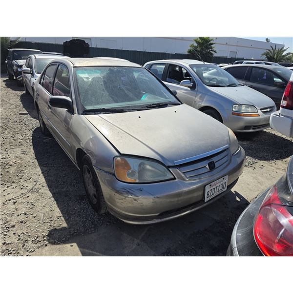 HONDA CIVIC 2001 T