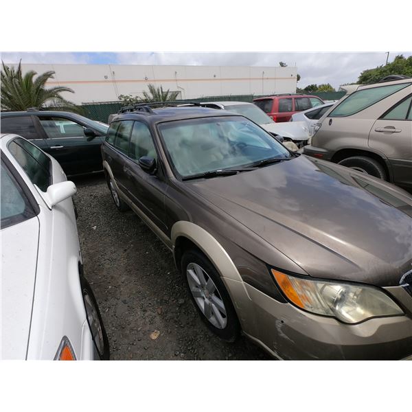 SUBARU OUTBACK 2008 O/S T-DON EXPORT ONLY