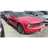 Image 2 : FORD MUSTANG 2005 T-DONATION