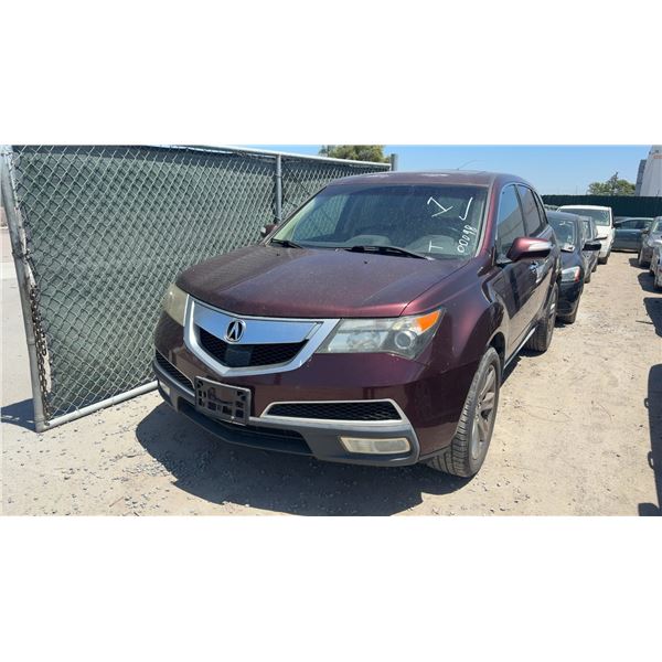 ACURA MDX 2010 T-DONATION