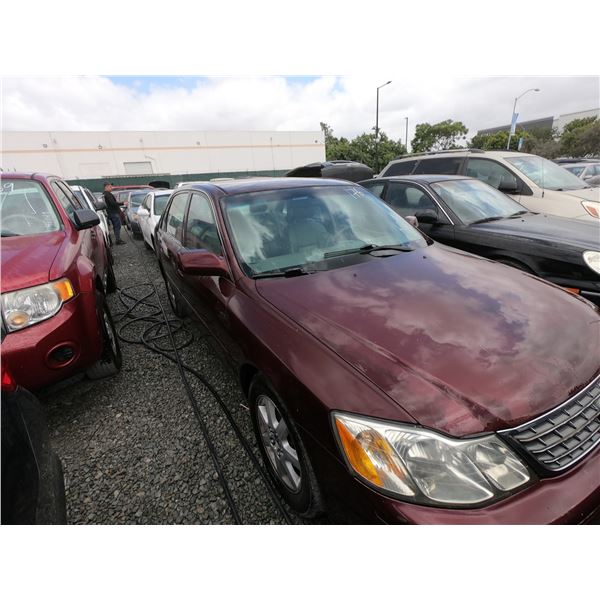 TOYOTA AVALON 2003 T-DONATION