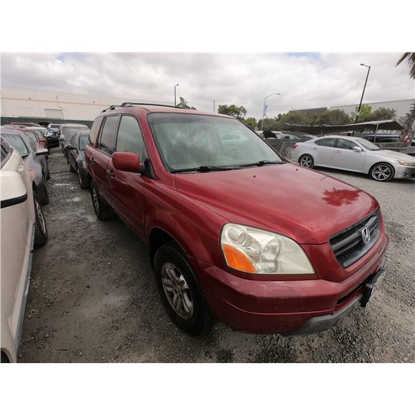 HONDA PILOT 2005 T-DONATION