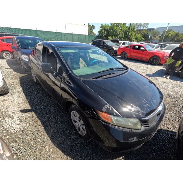 HONDA CIVIC 2012 T-DONATION