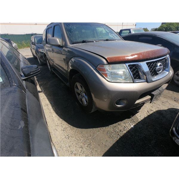 NISSAN PATHFINDER 2008 ADT-DONATION