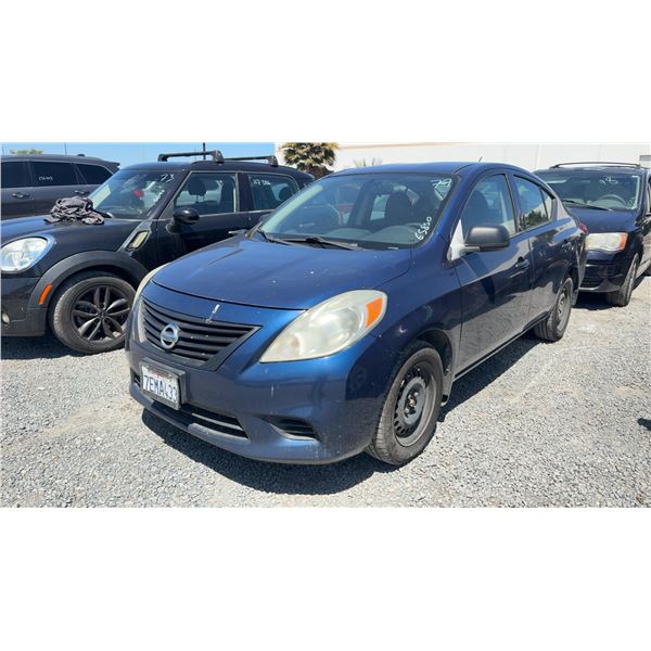 NISSAN VERSA 2014 ADT