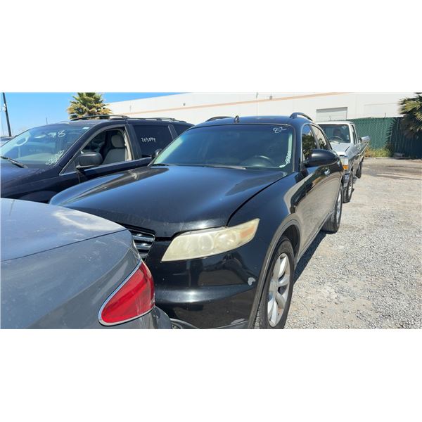 INFINITI FX35 2005 SALV/T