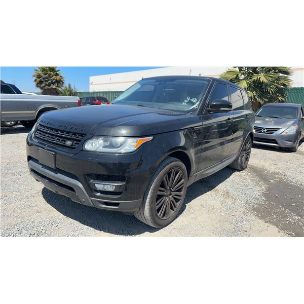 LNDR RANGE ROVER SPORT 2014 SALV/T-2DAYS
