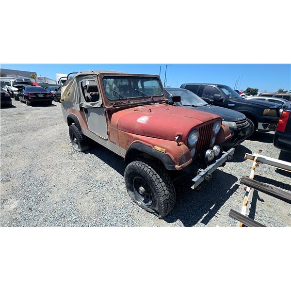 JEEP CJ8 1984 T-DONATION