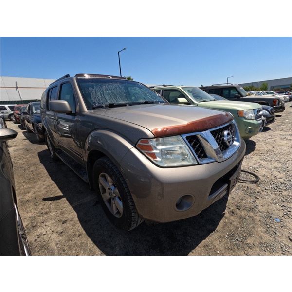 NISSAN PATHFINDER 2008 ADT-DONATION