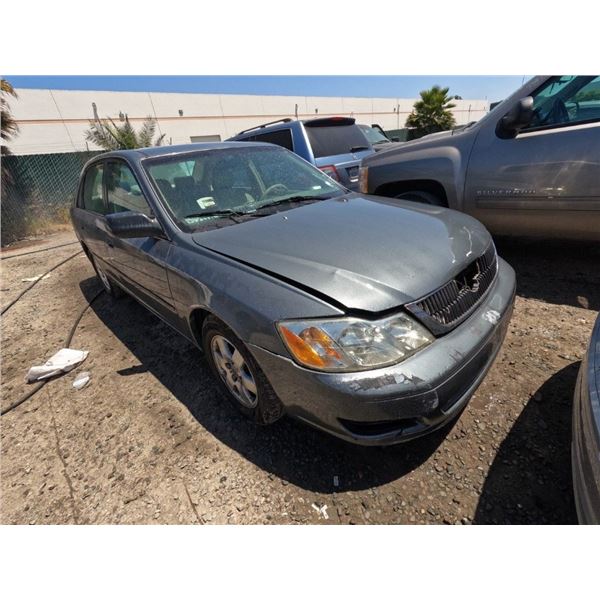 TOYOTA AVALON 2002 T-DONATION