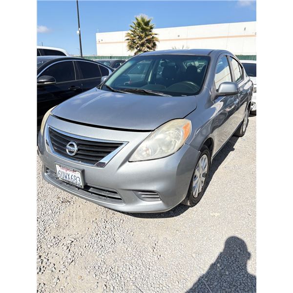NISSAN VERSA 2012 T