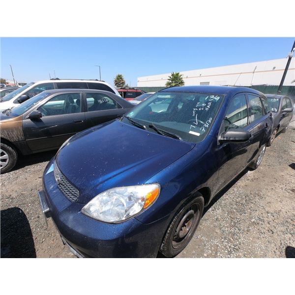 TOYOTA MATRIX 2007 T-DONATION