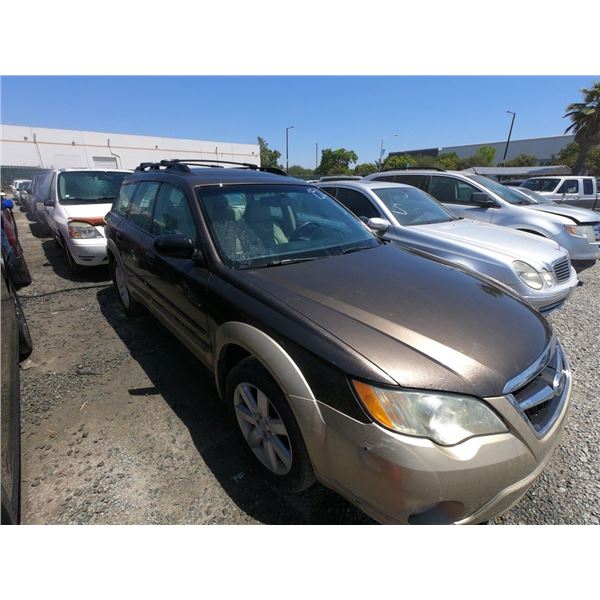 SUBARU OUTBACK 2008 O/S T-DON EXPORT ONLY