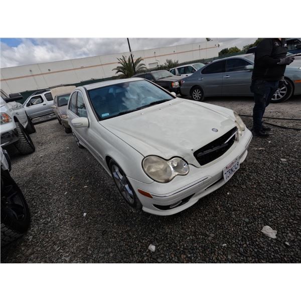 MERZ C CLASS 2007 SALV T/DONATION
