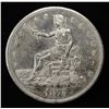 Image 1 : 1875-CC TRADE DOLLAR BU SOME OLD CLEANING