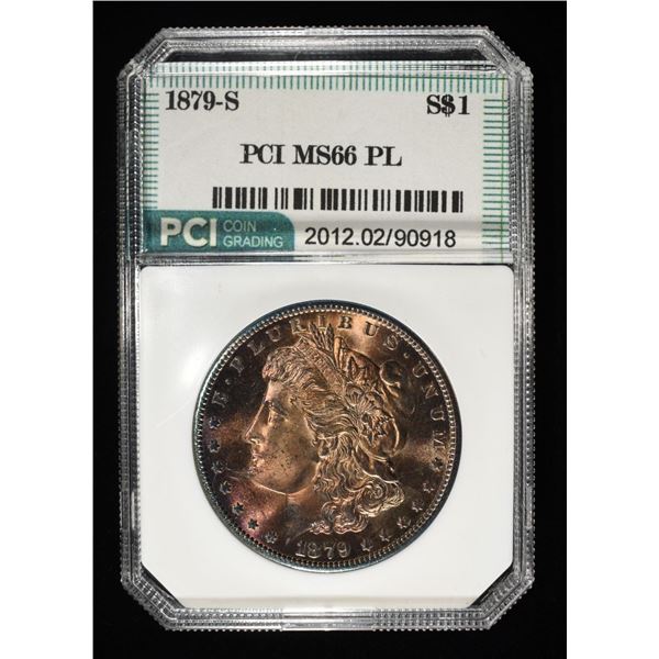 1879-S MORGAN DOLLAR PL PCI SUPERB GEM BU