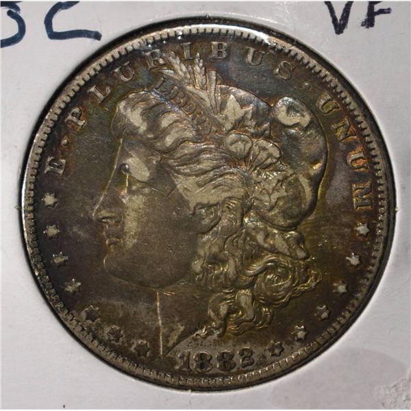 1882 MORGAN DOLLAR VF