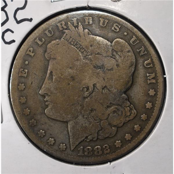 1882-CC MORGAN DOLLAR G-VG