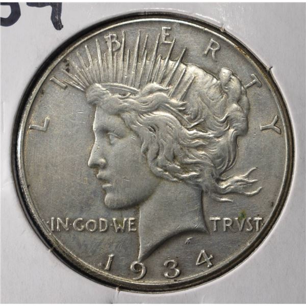 1934 PEACE DOLLAR