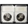 Image 2 : (2) PCI EISENHOWER DOLLAR DCAM PROOF